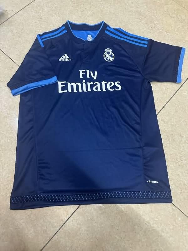 AAA(Thailand) Real Madrid 2015/16 Third Retro Soccer Jersey