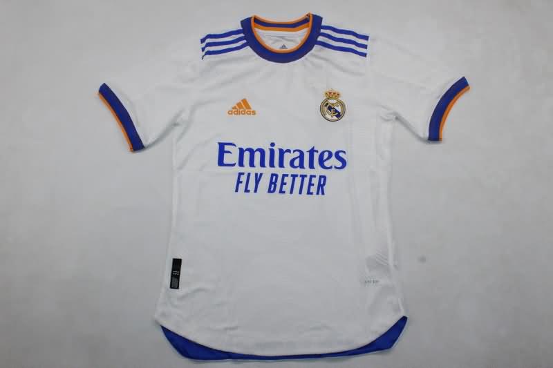 AAA(Thailand) Real Madrid 21/22 Home Soccer Jersey (Player)