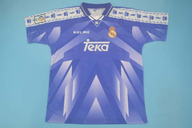 AAA(Thailand) Real Madrid 96/97 Retro Away Soccer Jersey