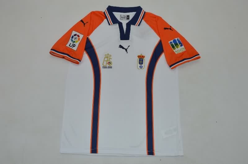 AAA(Thailand) Real Oviedo 2000/01 Away Retro Soccer Jersey