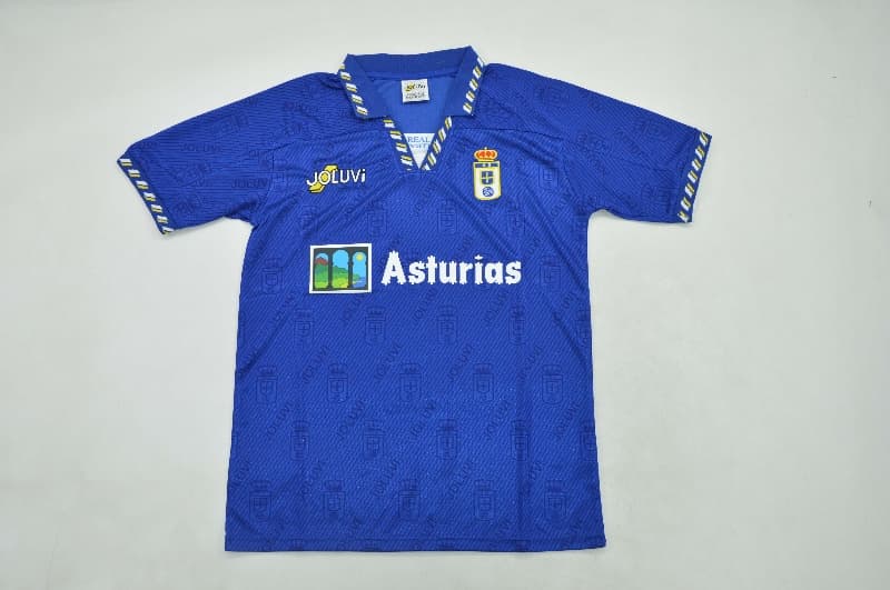 AAA(Thailand) Real Oviedo 1995/96 Home Retro Soccer Jersey