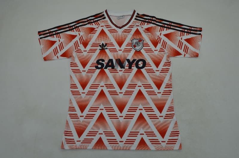 AAA(Thailand) River Plate 1992/93 Away Retro Soccer Jersey