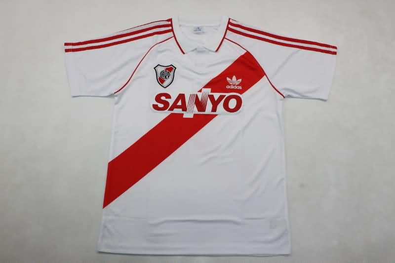 AAA(Thailand) River Plate 1992/94 Home Retro Soccer Jersey