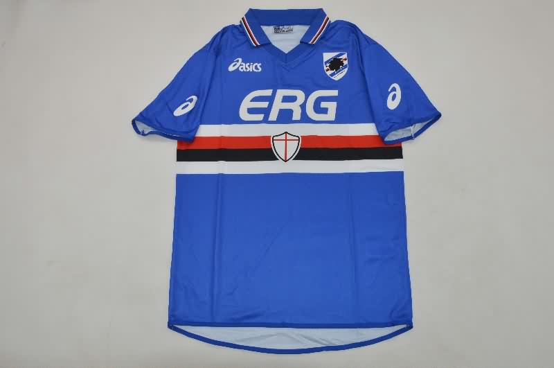 AAA(Thailand) Sampdoria 2003/04 Home Retro Soccer Jersey