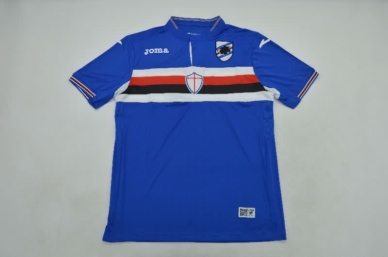 AAA(Thailand) Sampdoria 2015/16 Home Retro Soccer Jersey