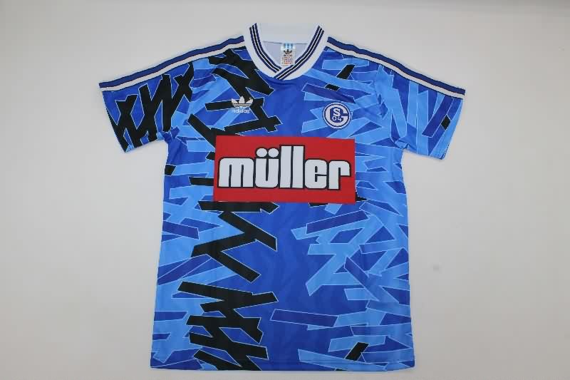 AAA(Thailand) Schalke 04 1993/94 Home Retro Soccer Jersey