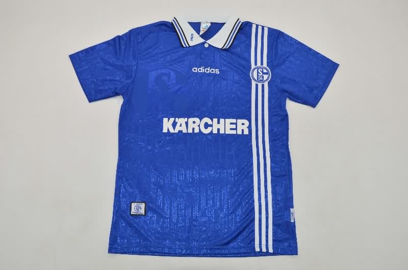 AAA(Thailand) Schalke 04 1996/97 Home Retro Soccer Jersey