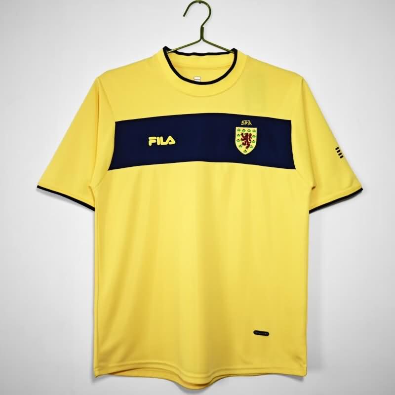 AAA(Thailand) Scotland 2002 Away Retro Soccer Jersey