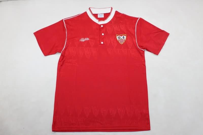 AAA(Thailand) Sevilla 1991/92 Away Retro Soccer Jersey