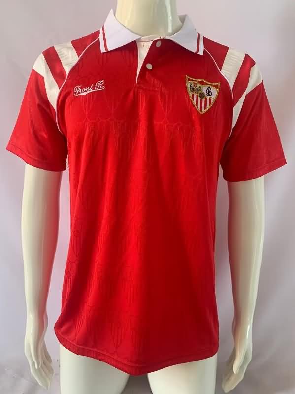 AAA(Thailand) Sevilla 1992/93 Away Retro Soccer Jersey