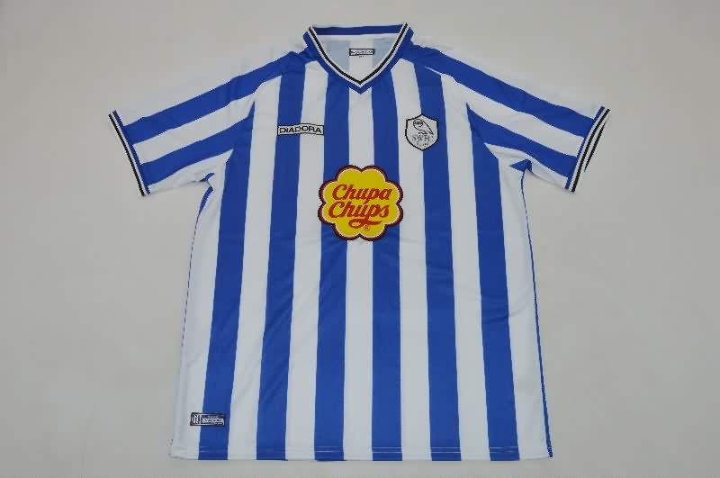 AAA(Thailand) Sheffield Wednesday 2001/03 Home Retro Soccer Jersey