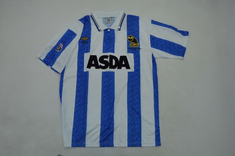 AAA(Thailand) Sheffield Wednesday 1991 League Cup Final Retro Soccer Jersey