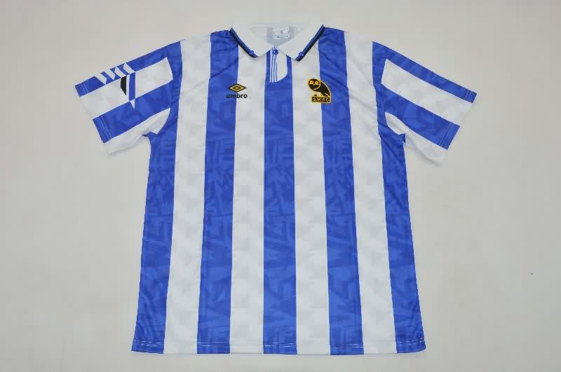 AAA(Thailand) Sheffield Wednesday 1991/93 Home Retro Soccer Jersey