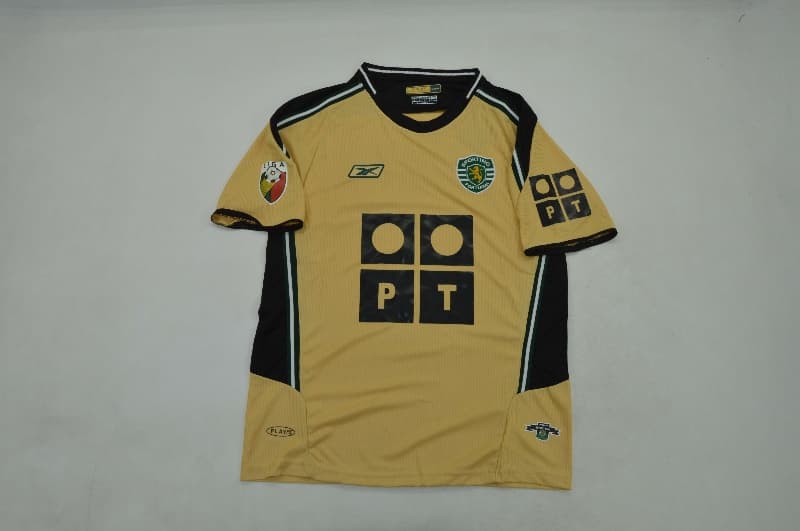 AAA(Thailand) Sporting Lisbon 2003/04 Away Retro Soccer Jersey