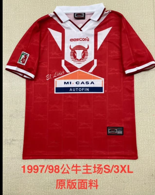 AAA(Thailand) Toros Neza 1998/99 Home Soccer Jersey
