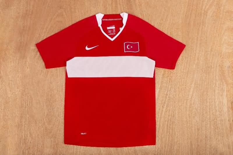 AAA(Thailand) Turkey 2008 Home Retro Soccer Jersey