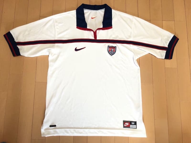 AAA(Thailand) USA 1998 Home Retro Soccer Jersey