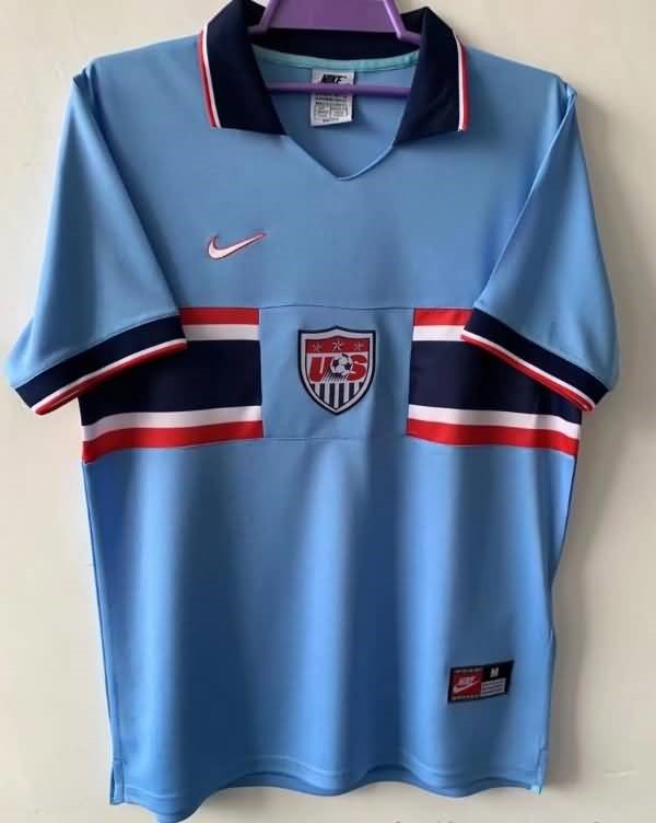 AAA(Thailand) USA 1995/97 Third Retro Soccer Jersey