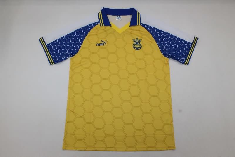 AAA(Thailand) Ukraine 1998 Home Retro Soccer Jersey