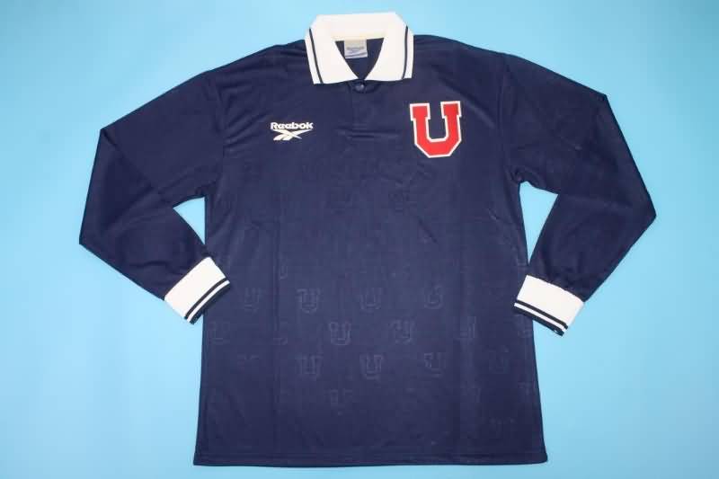 AAA(Thailand) Universidad Chile 1998 Home Long Slevee Retro Soccer Jersey