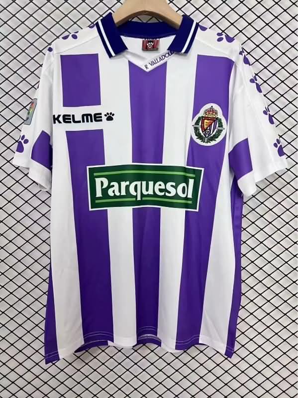 AAA(Thailand) Valladolid 1995/96 Home Retro Soccer Jersey