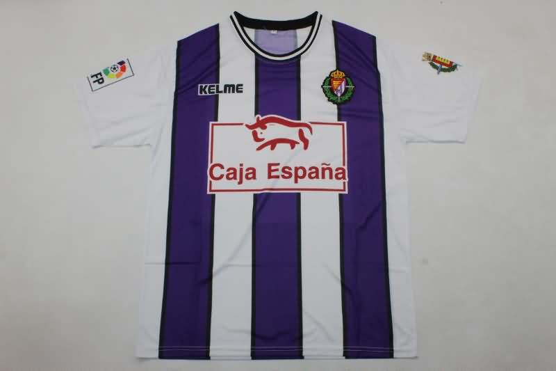 AAA(Thailand) Valladolid 1999/00 Home Retro Soccer Jersey