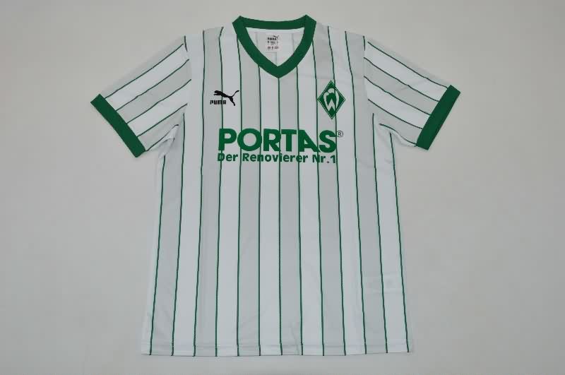AAA(Thailand) Werder Bremen 1987/88 Home Retro Soccer Jersey