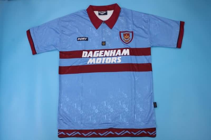 AAA(Thailand) West Ham 1995/97 Away Retro Soccer Jersey