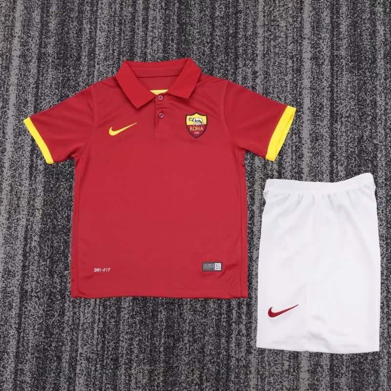 AS Roma 2014/15 Kids Home Soccer Jersey And Shorts