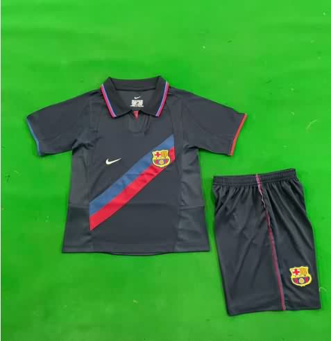 Barcelona 2002/03 Kids Third Soccer Jersey And Shorts Barcelona 2002/03 Kids Third Soccer Jersey And Shorts