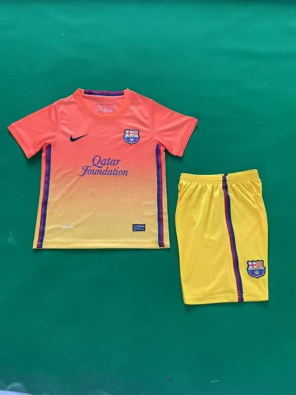 Barcelona 2012/13 Kids Away Soccer Jersey And Shorts