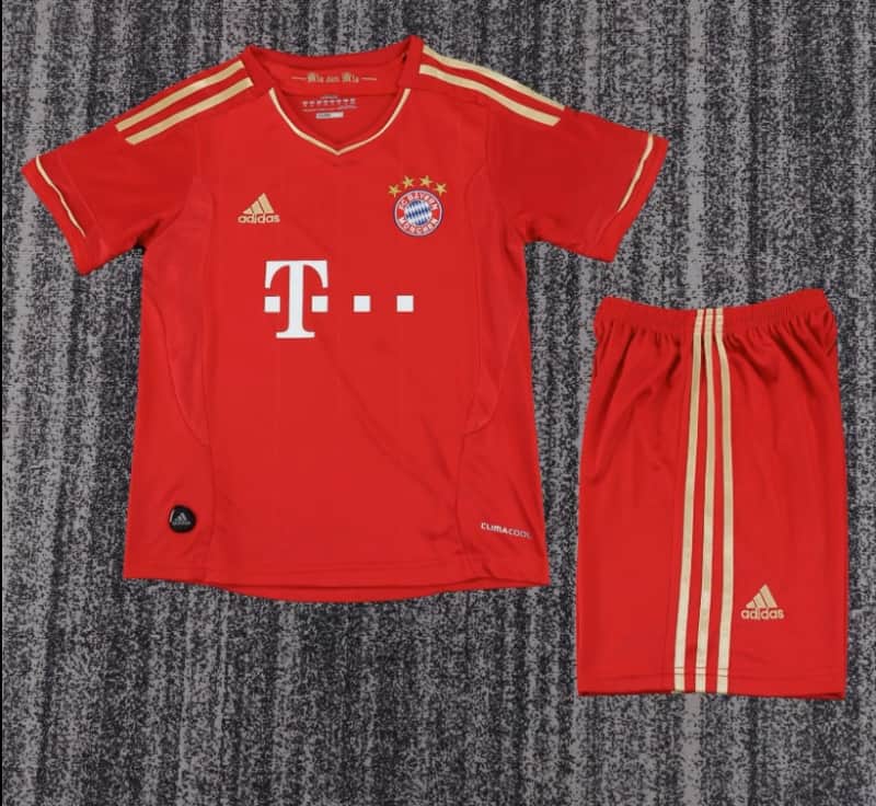 Bayern Munich 2012/13 Kids Home Soccer Jersey And Shorts