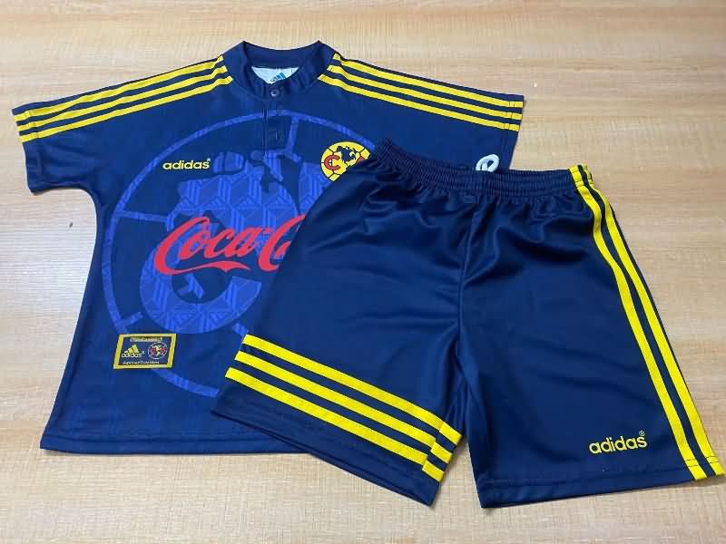 Club America 1998/99 Kids Away Soccer Jersey And Shorts