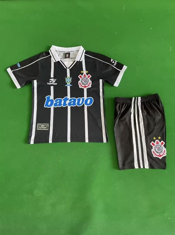 Corinthians 1999 Kids Away Soccer Jersey And Shorts