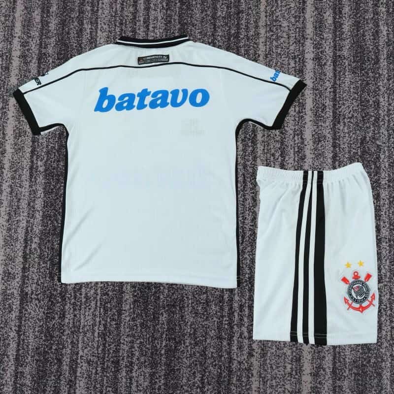 Corinthians 1999 Kids Home Soccer Jersey And Shorts