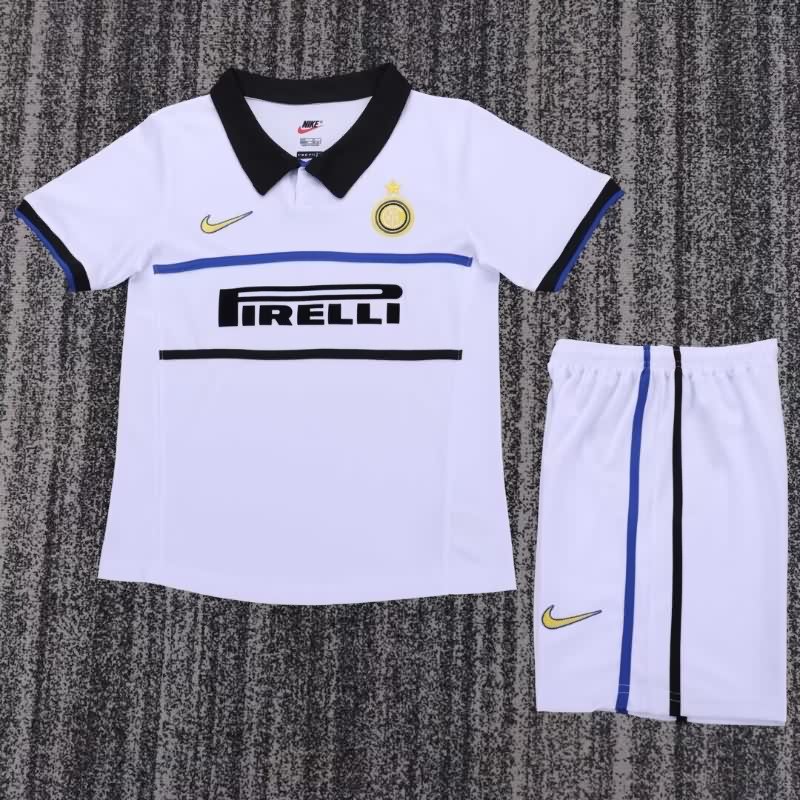 Inter Milan 1998/99 Kids Away Soccer Jersey And Shorts
