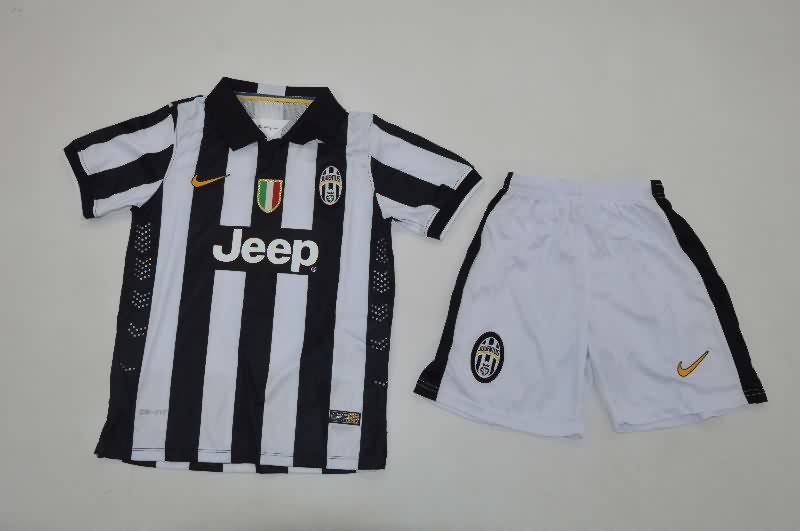 Juventus 2014/15 Kids Home Soccer Jersey And Shorts