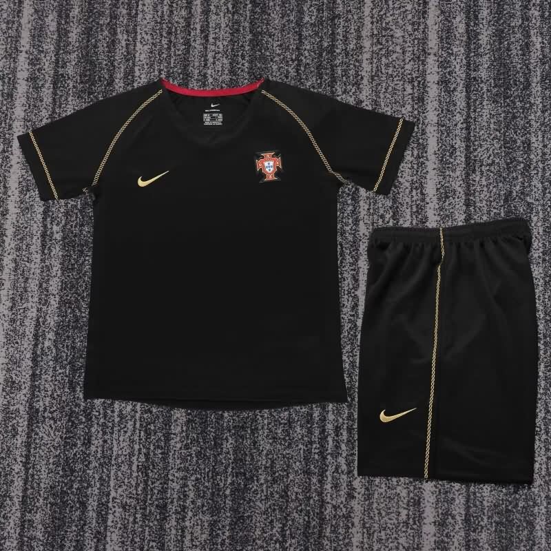 Portugal 2006 Kids Away Soccer Jersey And Shorts