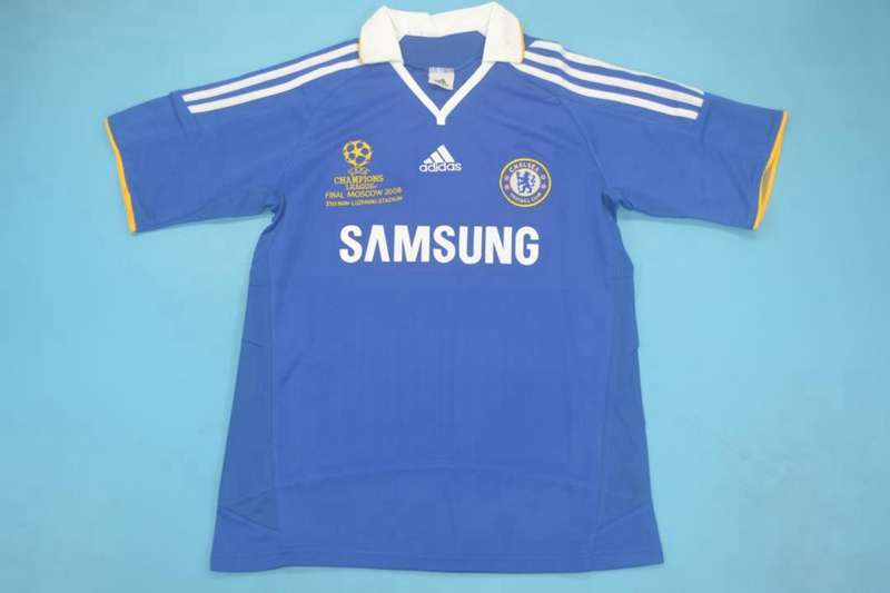 AAA(Thailand) Chelsea 07/08 Home Retro Soccer Jersey
