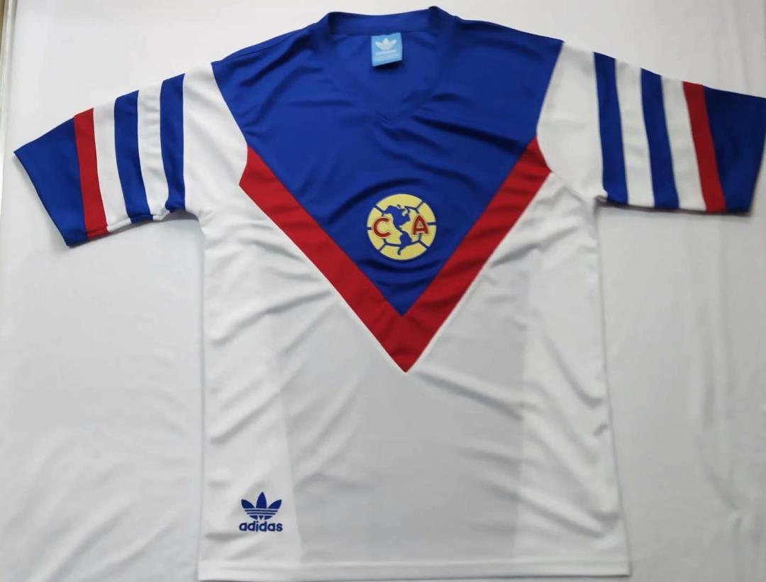 AAA(Thailand) Club America 81/82 Retro Away Soccer Jersey