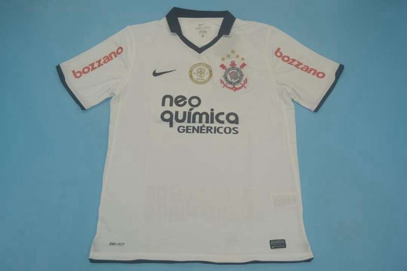 AAA(Thailand) Corinthians 2011 Home Retro Soccer Jersey