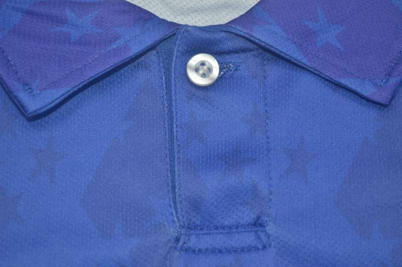 AAA(Thailand) Cruzeiro 1993/94 Retro Home Soccer Jersey