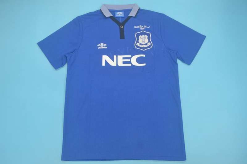 AAA(Thailand) Everton 1995 FA Cup Final Retro Soccer Jersey