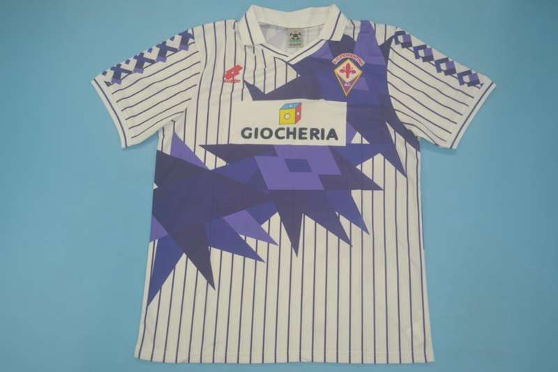 AAA(Thailand) Florentina 1991/92 Away Retro Soccer Jersey