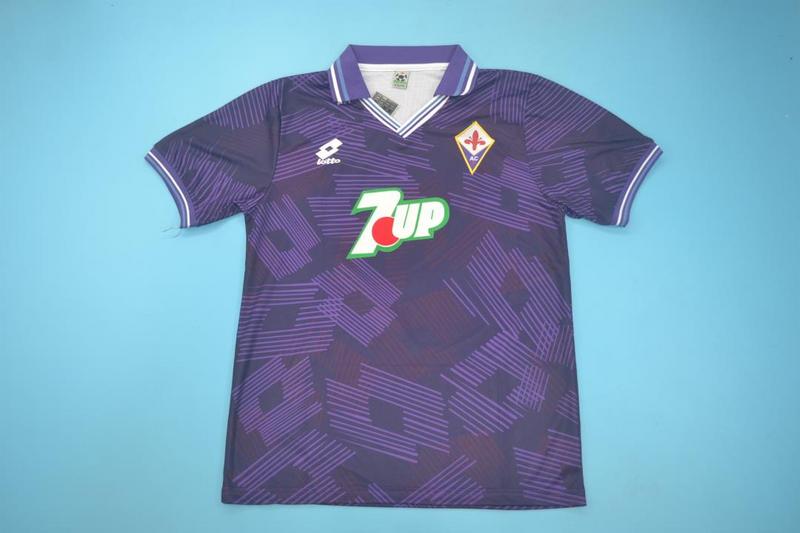 AAA(Thailand) Florentina 1992/93 Home Retro Soccer Jersey