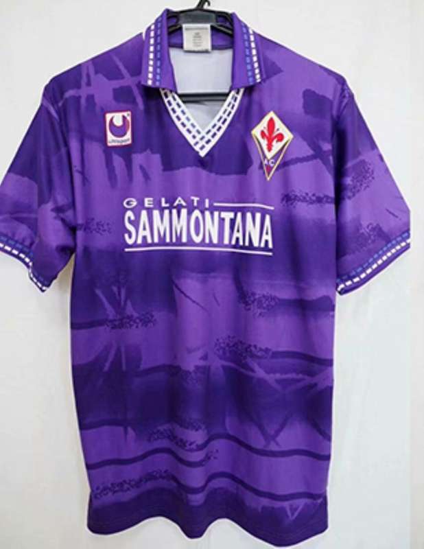 AAA(Thailand) Florentina 1994/95 Home Retro Soccer Jersey