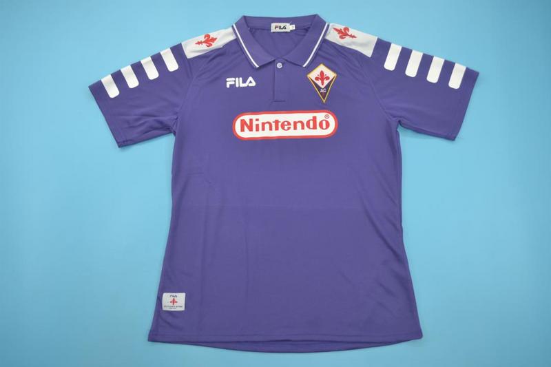 AAA(Thailand) Florentina 1998/99 Home Retro Soccer Jersey