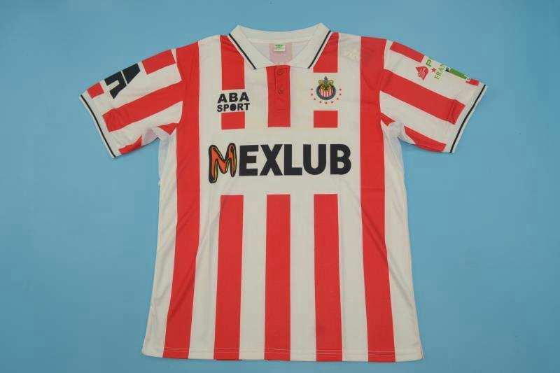 AAA(Thailand) Guadalajara Chivas 1997 Home Retro Soccer Jersey