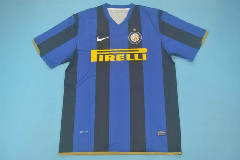 AAA(Thailand) Inter Milan 2008/09 Home UCL Retro Soccer Jersey