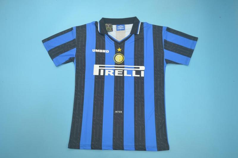AAA(Thailand) Inter Milan 1997/98 Home Retro Soccer Jersey
